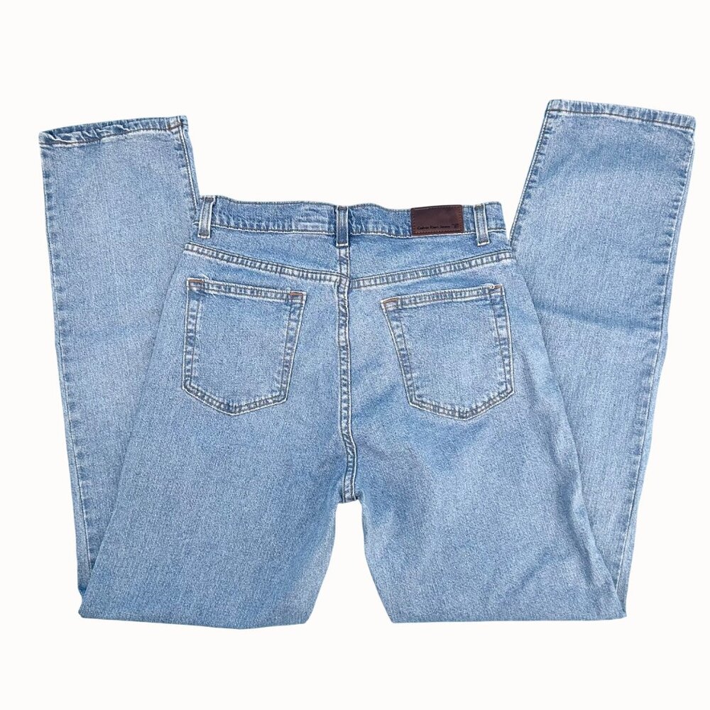 Calvin Klein Jeans Light Blue Straight Leg Jeans Size 10